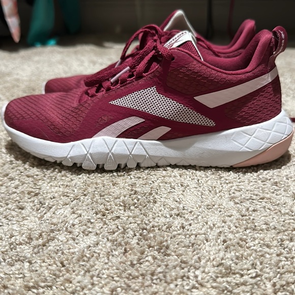 Reebok Red Gym Shoe/Tennis Shoe - Picture 1 of 3